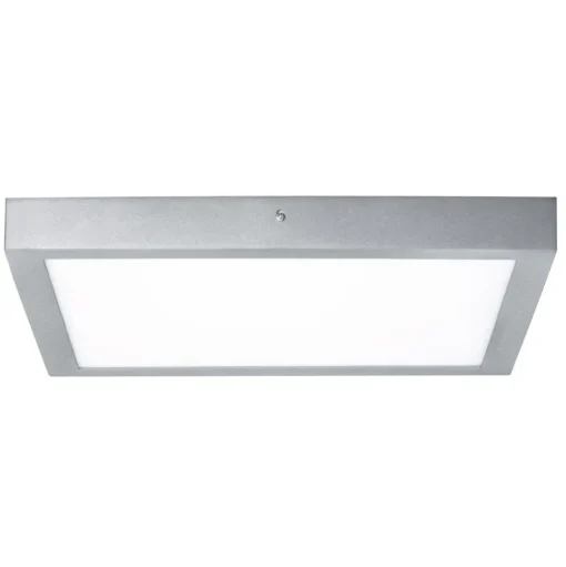 Paulmann Lunar LED paneel, hoekig, chroom, 40x40cm