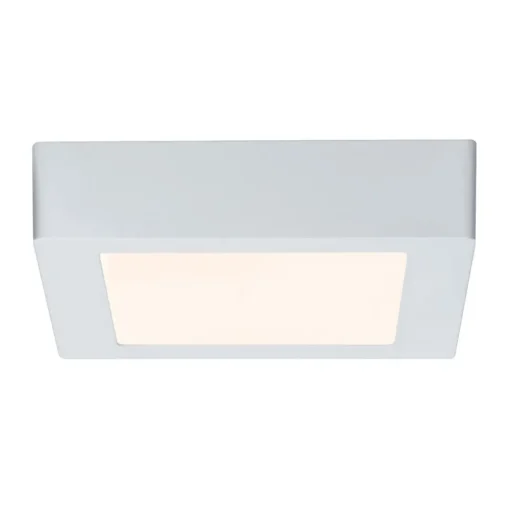 Paulmann Lunar LED paneel, hoekig, wit, 17x17cm