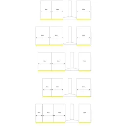 Paulmann MaxLED 500 Comfort set Kitchen 3x60cm