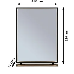 Paulmann Miro LED wandspiegel CCT 62x45 backlight