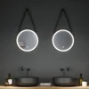Paulmann Miro LED-hangspiegel CCT Ø40cm framelight