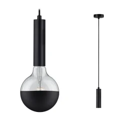 Paulmann Neordic Kine hanglampfitting, zwart