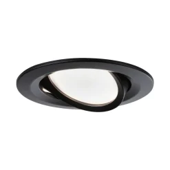 Paulmann Nova Coin 3xSet rond zwenkbaar zwart