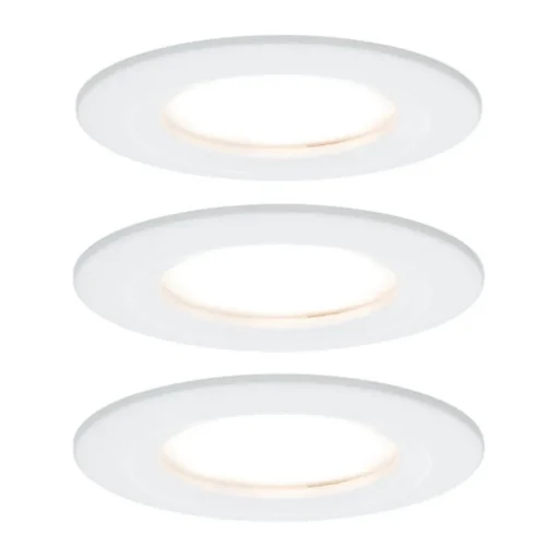 Paulmann Nova LED inbouwlamp per 3, star, wit