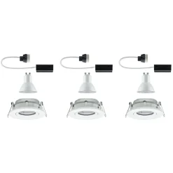 Paulmann Nova LED inbouwspot, dimbaar, IP65, wit