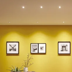 Paulmann Nova LED inbouwspot per 3 rond star alu