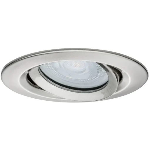 Paulmann Nova LED inbouwspot, dimbaar, IP65, ijzer