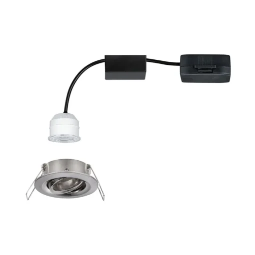Paulmann Nova Mini plus inbouwspot easydim ijzer