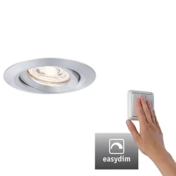 Paulmann Nova Mini plus inbouwspot easydim alu