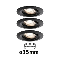 Paulmann Nova Mini Plus LED easydim 3 zwart