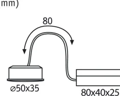 Paulmann Nova plus Coin LED module, 4.000 K