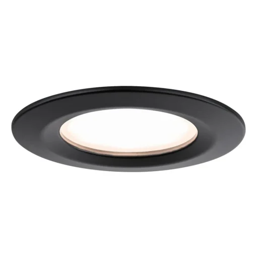 Paulmann Nova Plus Coin per 3 IP44 2.700K zwart