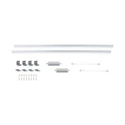 Paulmann onderbouwlamp Inline 2x verlengstuk chroom 55 cm CCT