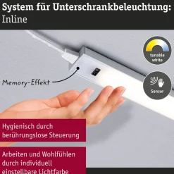 Paulmann onderbouwlamp Inline 2-voudig verlengstuk wit 55 cm CCT