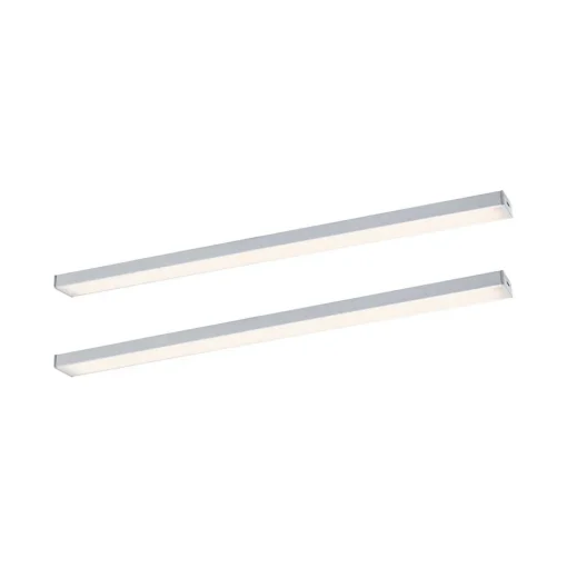 Paulmann onderbouwlamp Inline 2x verlengstuk chroom 35 cm 830