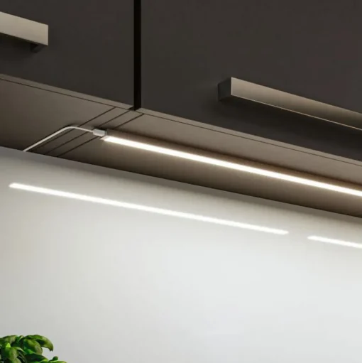 Paulmann onderbouwlamp Inline 2x verlengstuk chroom 35 cm CCT