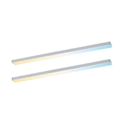 Paulmann onderbouwlamp Inline 2x verlengstuk chroom 35 cm CCT