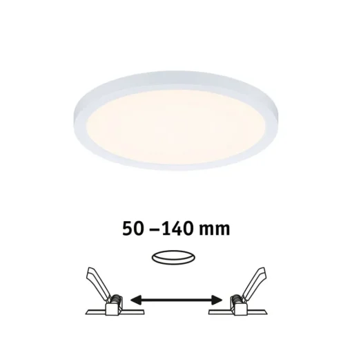 Paulmann paneel Aero 830 rond wit 3stepdim 17,5cm