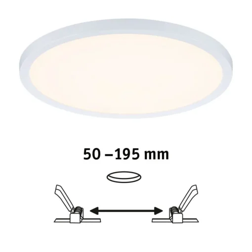 Paulmann paneel Aero 830 rond wit 3stepdim 23cm