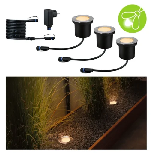 Paulmann Plug & Shine inbouwlamp 4.5W set van 3