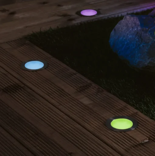 Paulmann Plug & Shine Inbouwspot Vloer 3 RGBW ZigBee