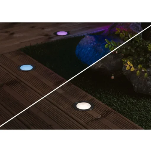 Paulmann Plug & Shine LED inbouwspot vloer RGBW ZigBee