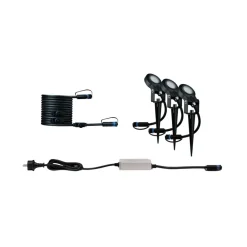 Paulmann Plug & Shine Sting 3.000K Basis, set van 3