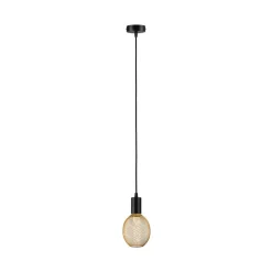 Paulmann Ravi fitting E27, zwart mat