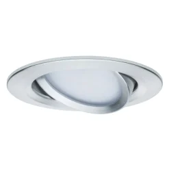 Paulmann 3-set Slim Coin, kantelbaar, dimbaar, alu