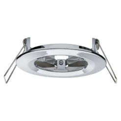 Paulmann 3-set spot Nova rond, IP44, dimb., chroom