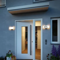 Paulmann Sheera huisnummer lamp met sensor