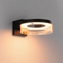 Paulmann Smart wandlamp Capera, antraciet CCT IP44