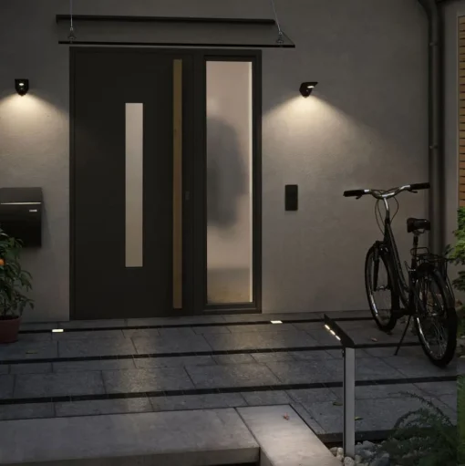 Paulmann Soley solar-wandlamp ZigBee antraciet