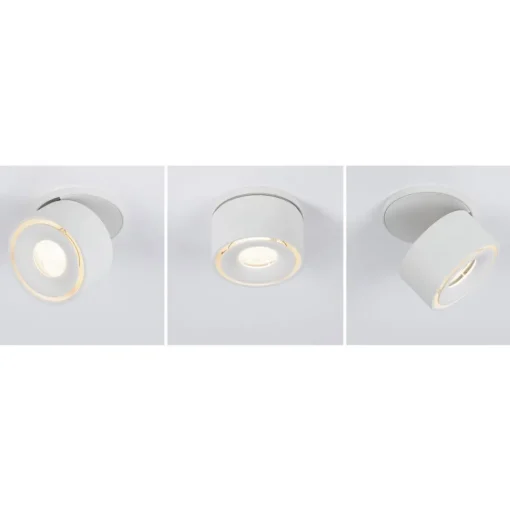 Paulmann Spircle LED inbouwlamp, mat wit