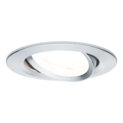 Paulmann Spot Nova rond, dimbaar, aluminium
