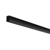 Paulmann Square profiel zwart diffusor zwart 2m