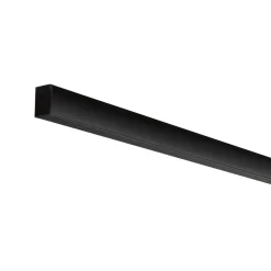 Paulmann Square profiel zwart diffusor zwart 2m