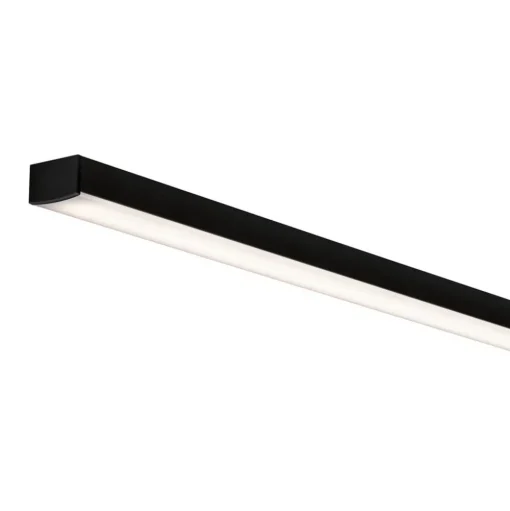 Paulmann Square profiel, zwart, diffusor wit, 2m