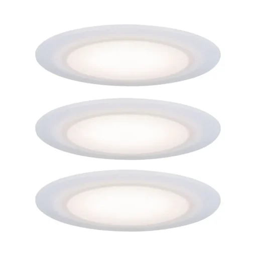 Paulmann Suon LED inbouwlamp, dimbaar, per 3