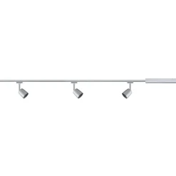 Paulmann URail afdekset, 3 spots, spoor, chroom