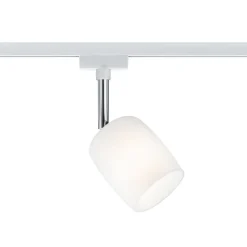 Paulmann URail Blossom spot wit, glas satijn