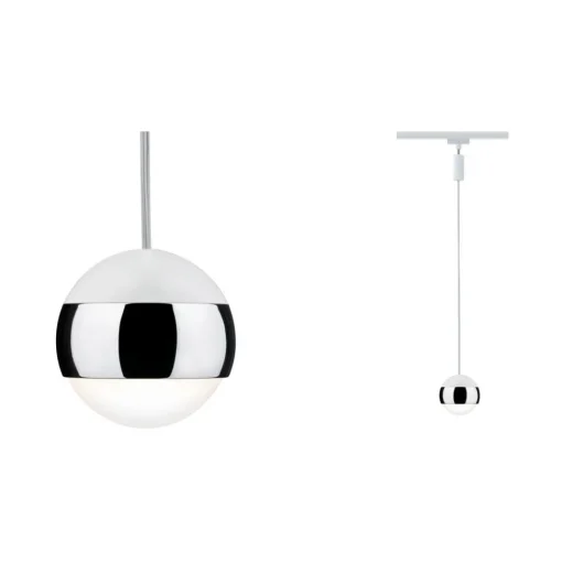 Paulmann URail Capsule II hanglamp wit/chroom 827