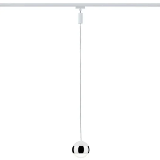 Paulmann URail Capsule II hanglamp wit/chroom 827