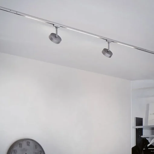Paulmann URail Circle LED spot rond 4.000K chroom