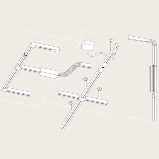 Paulmann URail L-connector, wit