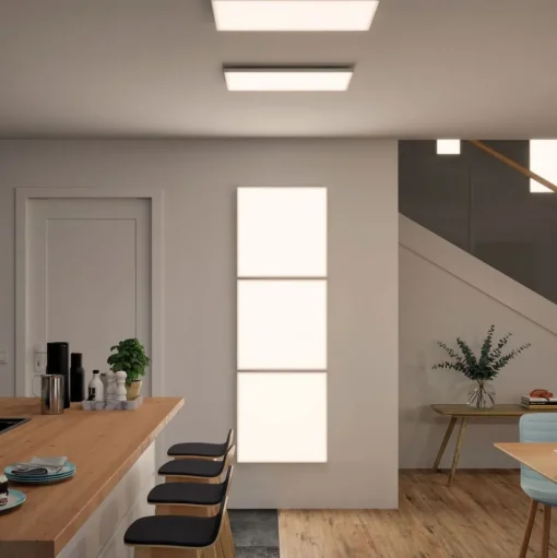 Paulmann Velora LED plafondlamp 59,5 x 59,5cm