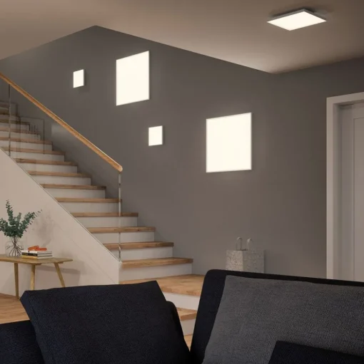 Paulmann Velora LED plafondlamp 59,5 x 59,5cm