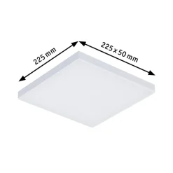 Paulmann Velora LED plafondlamp 22,5 x 22,5cm