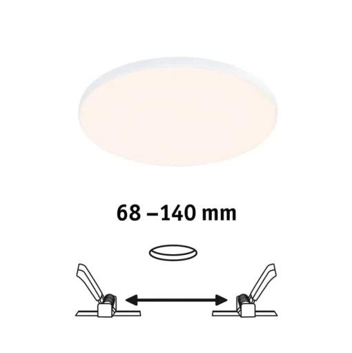 Paulmann Veluna Edge IP44 3.000K dimmer Ø 16cm
