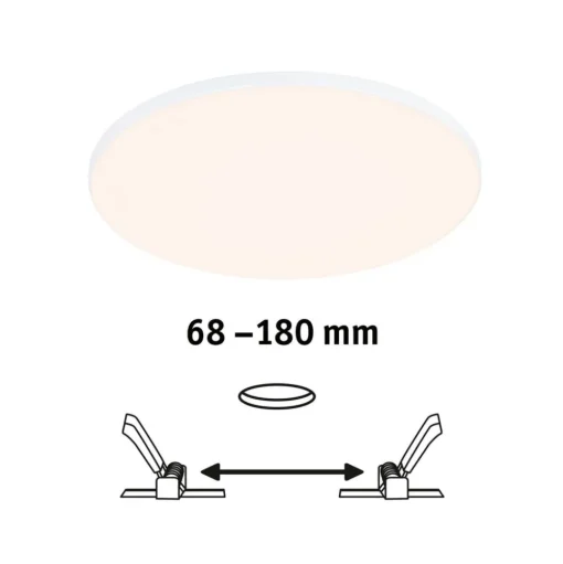 Paulmann Veluna Edge IP44 3.000K dimmer Ø 20cm